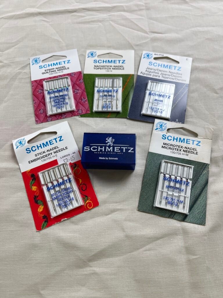 Schmetz sewing needles for every type of sewing